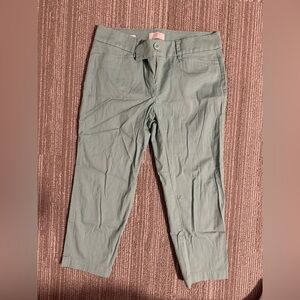LOFT Ankle Crop Chino Pants Size 2P